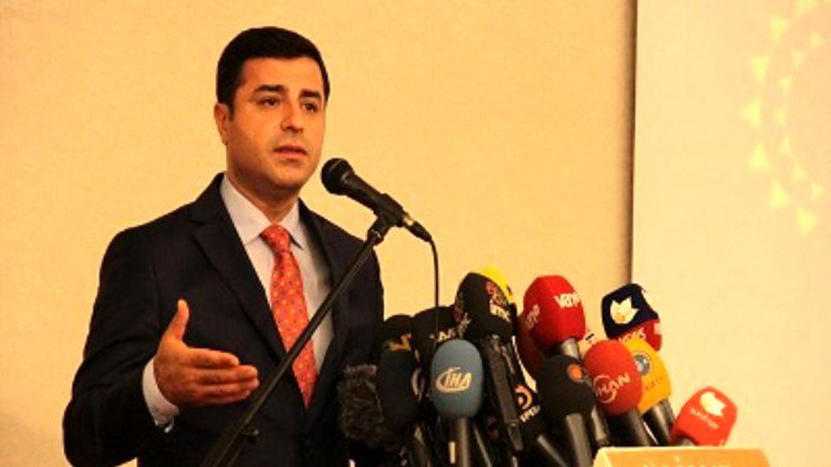 Demirtaş: Silah Sesi Saray\'dan Duyulmaz