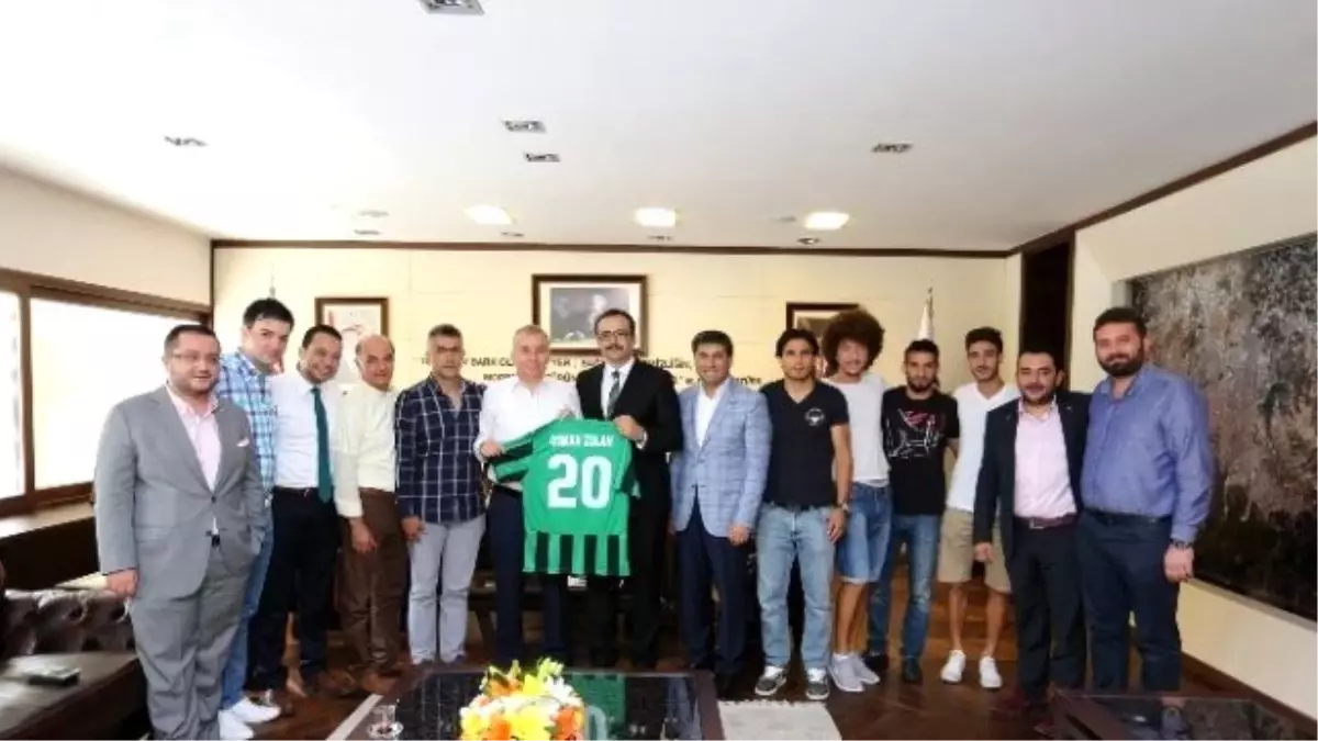 Denizlispor\'dan Başkan Zolan\'a Ziyaret