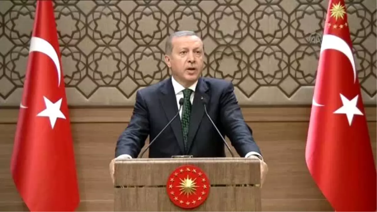 Erdoğan: "Kobani\'den Kaçanları Ülkemizde Misafir Eden Biz Değil Miyiz"