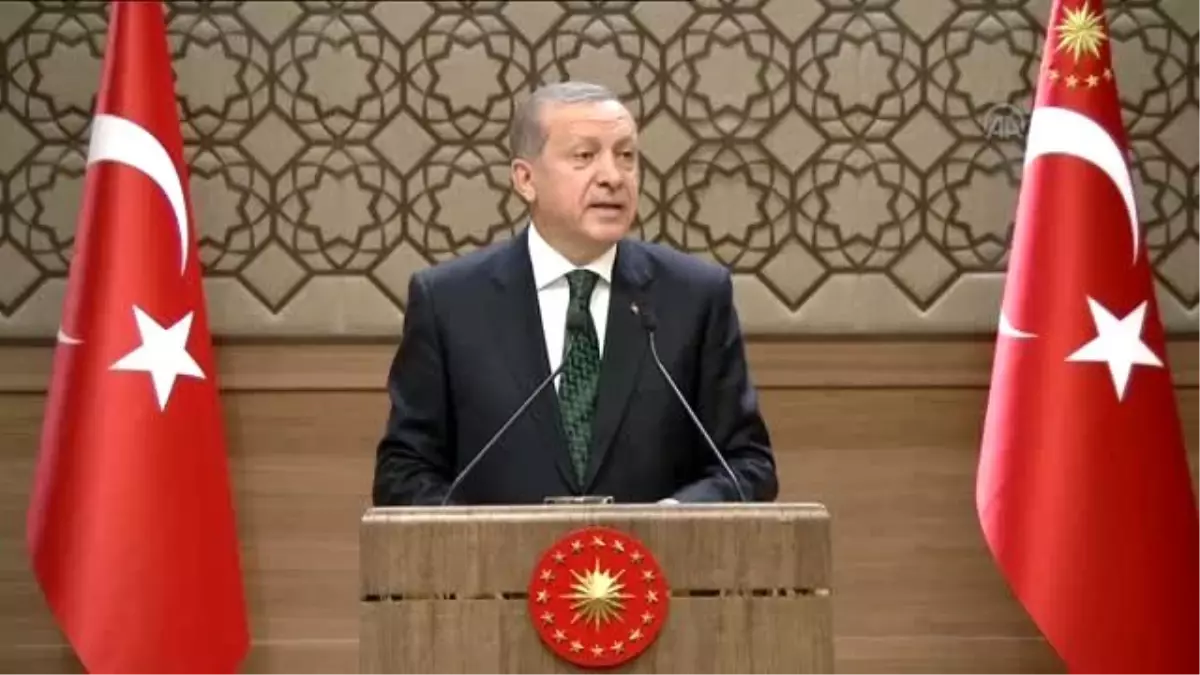 Erdoğan: "Terör Örgütü Silahlarını Bırakacak, Gömecek, Betonlayacak"