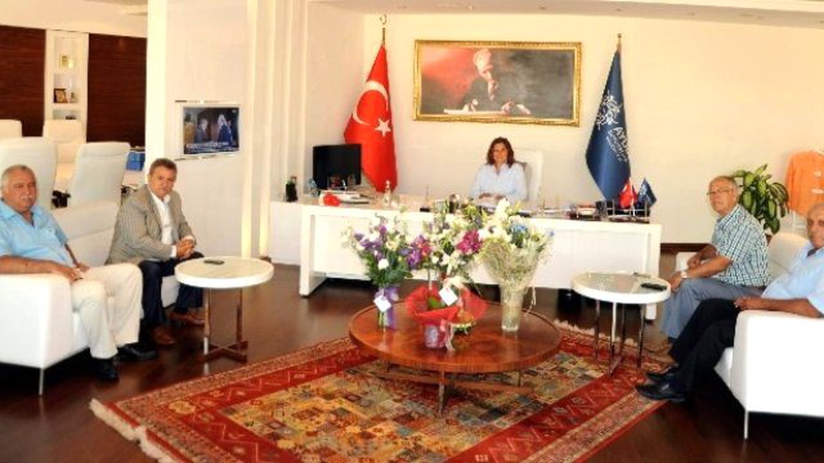 Esnaf Odalarından Başkan Çerçioğlu\'na Ziyaret