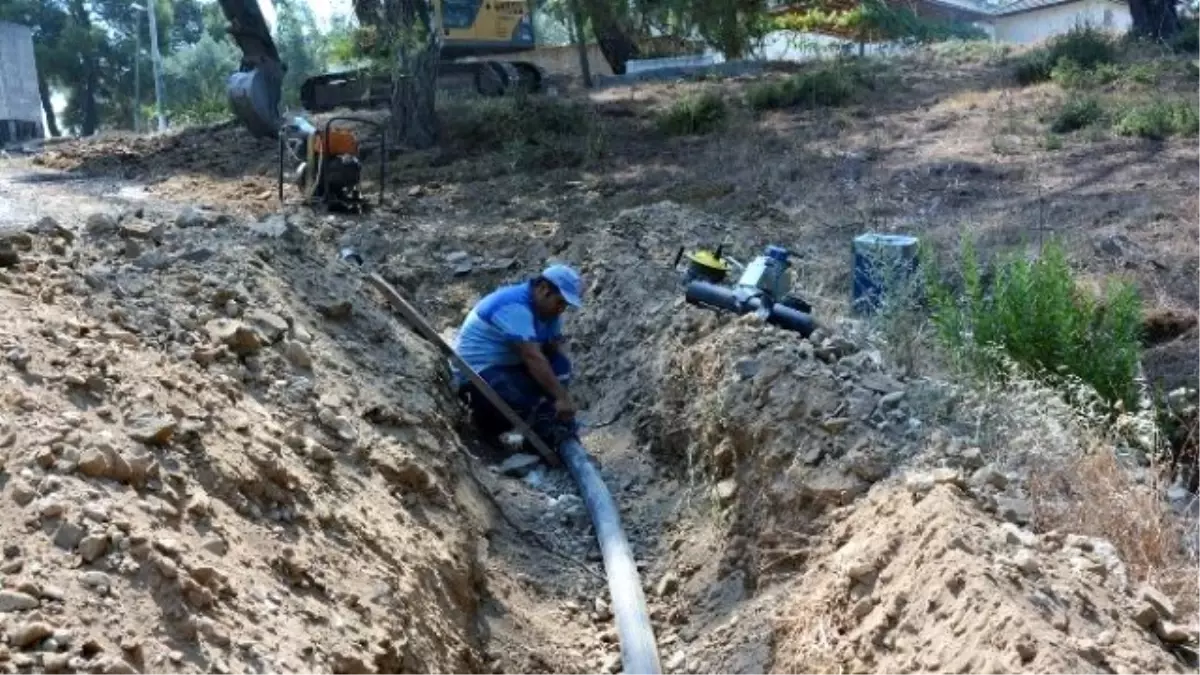 Fethiye Yanıklar\'a Yeni İçme Suyu Hattı