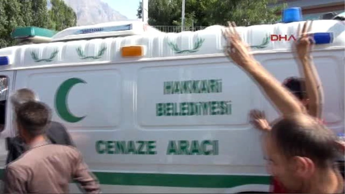 PKK\'nın Bölge Sorumlusu Andok\'un Cenazesinde Olaylar Çıktı