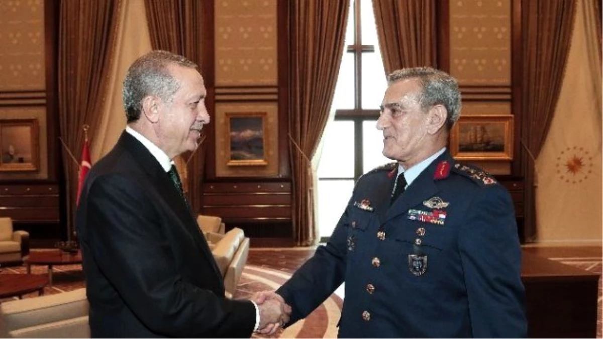 Hava ve Jandarma Komutanlarından Cumhurbaşkanı Erdoğan\'a Veda Ziyareti
