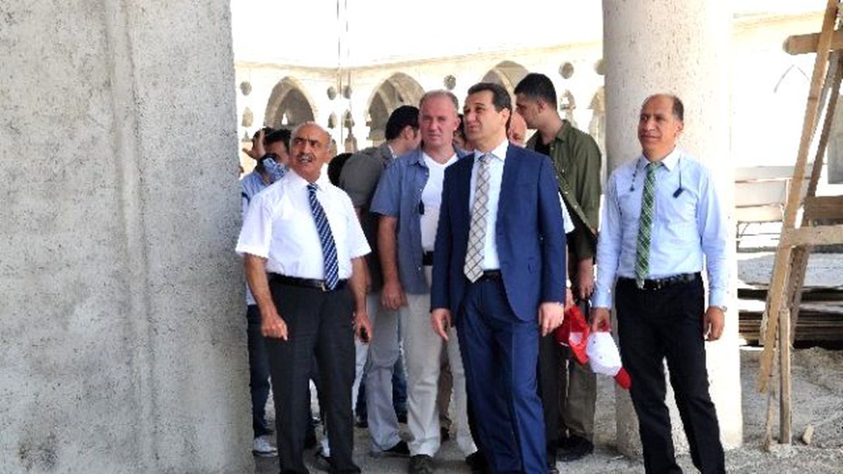 Vali Çelik\'ten Batı Raman Kampüsü\'nde İnceleme