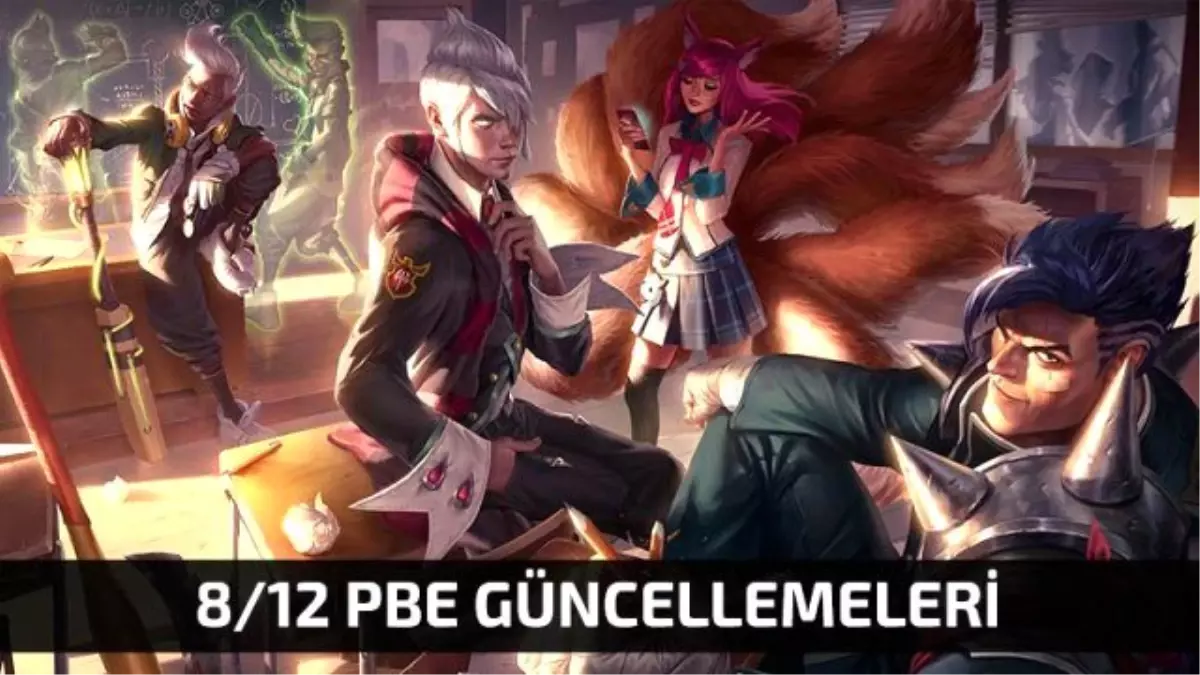 8/12 Pbe Güncellemeleri – Lucien Buff ve Mordekaiser Yeni Simgeler