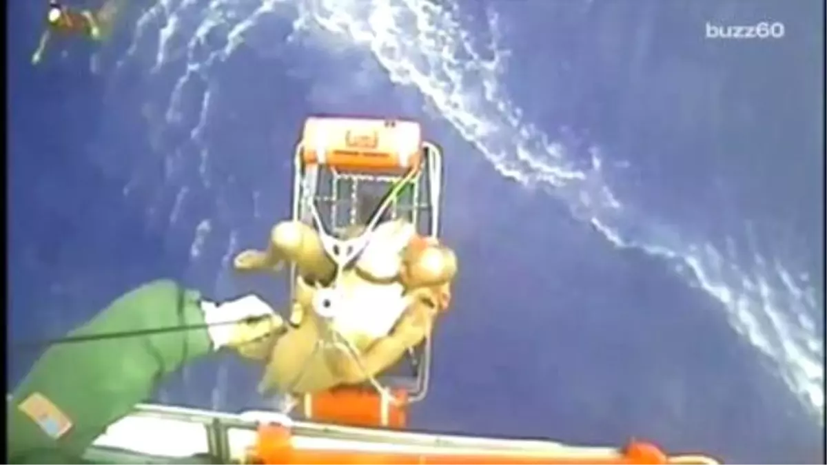 Coast Guard Rescues Three Men And A Dog From Life Raft