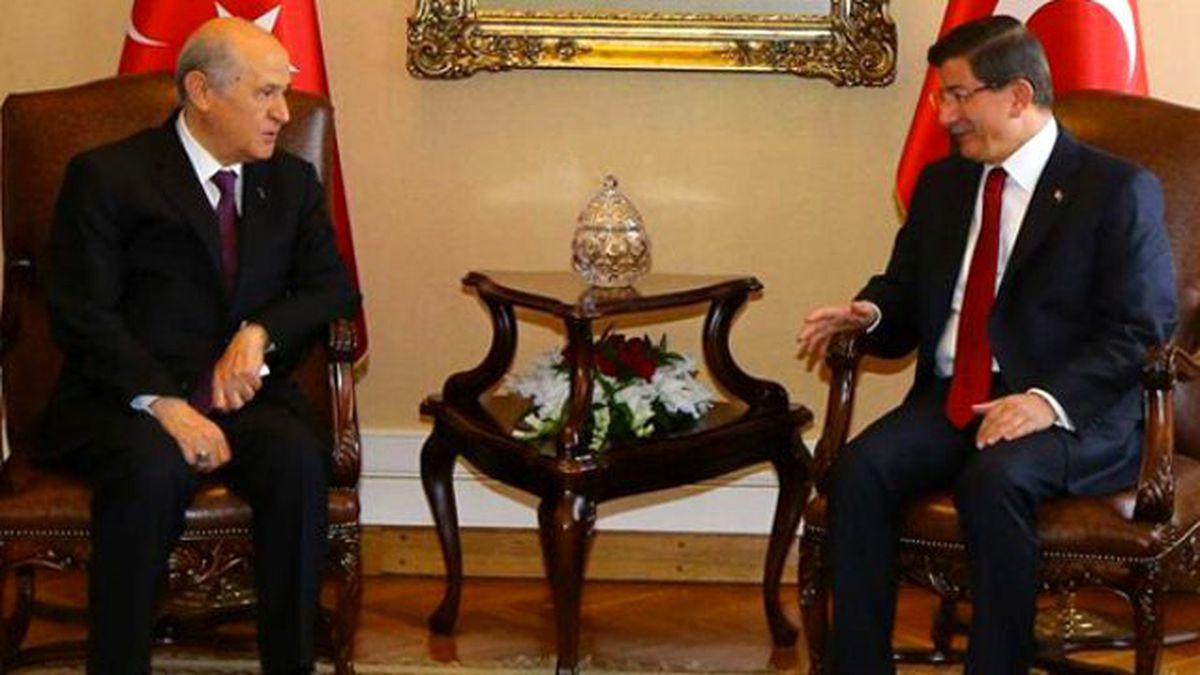 Davutoğlu Bahçeli'den Randevu Talep Etti