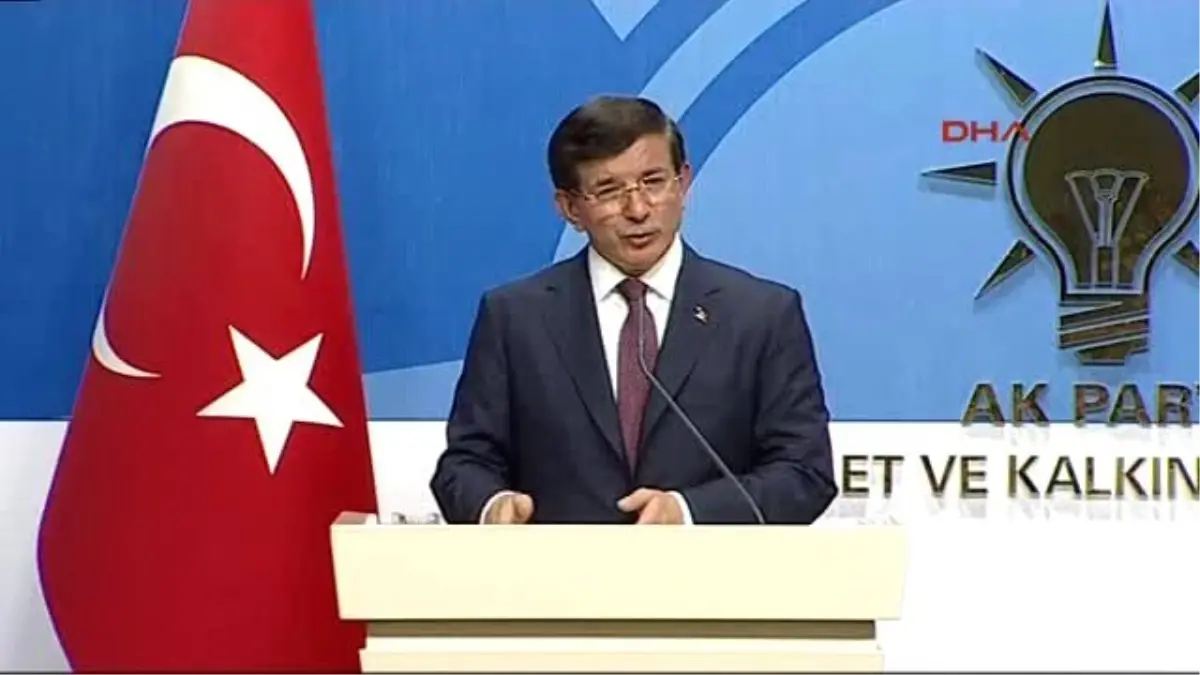 Davutoğlu: Hükümet Ortaklığı Zemini Oluşmadı Erken Seçim Güçlü Bir İhtimal