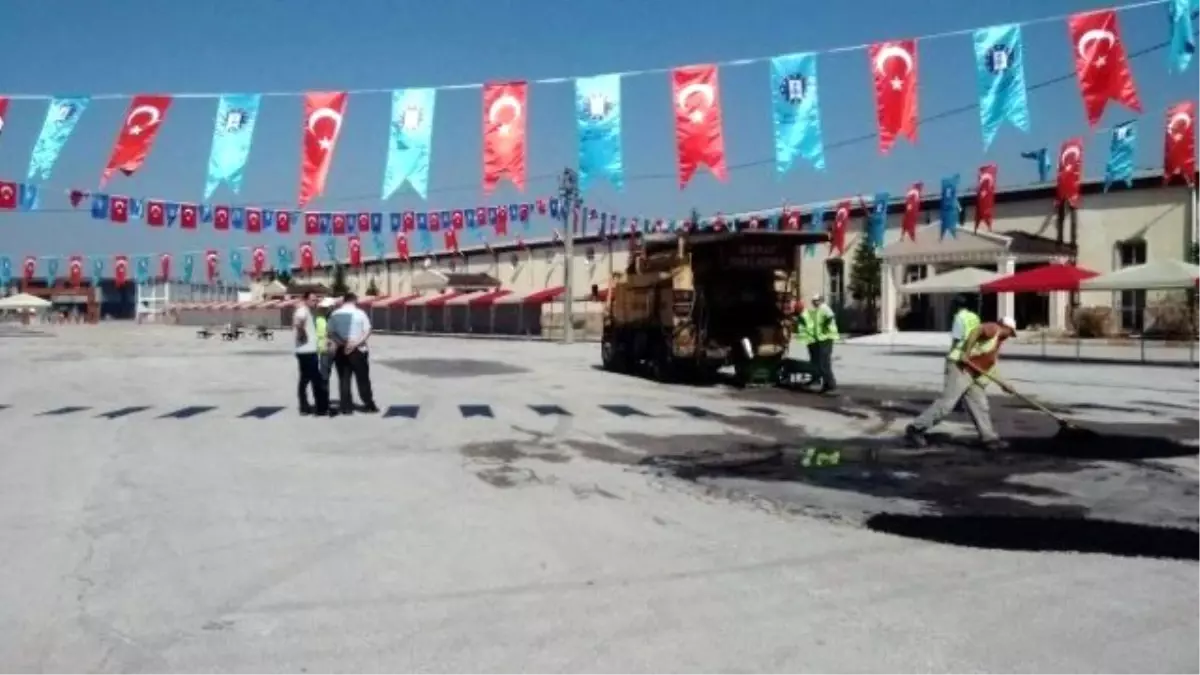 Fuar Alanı, Festivale Hazır