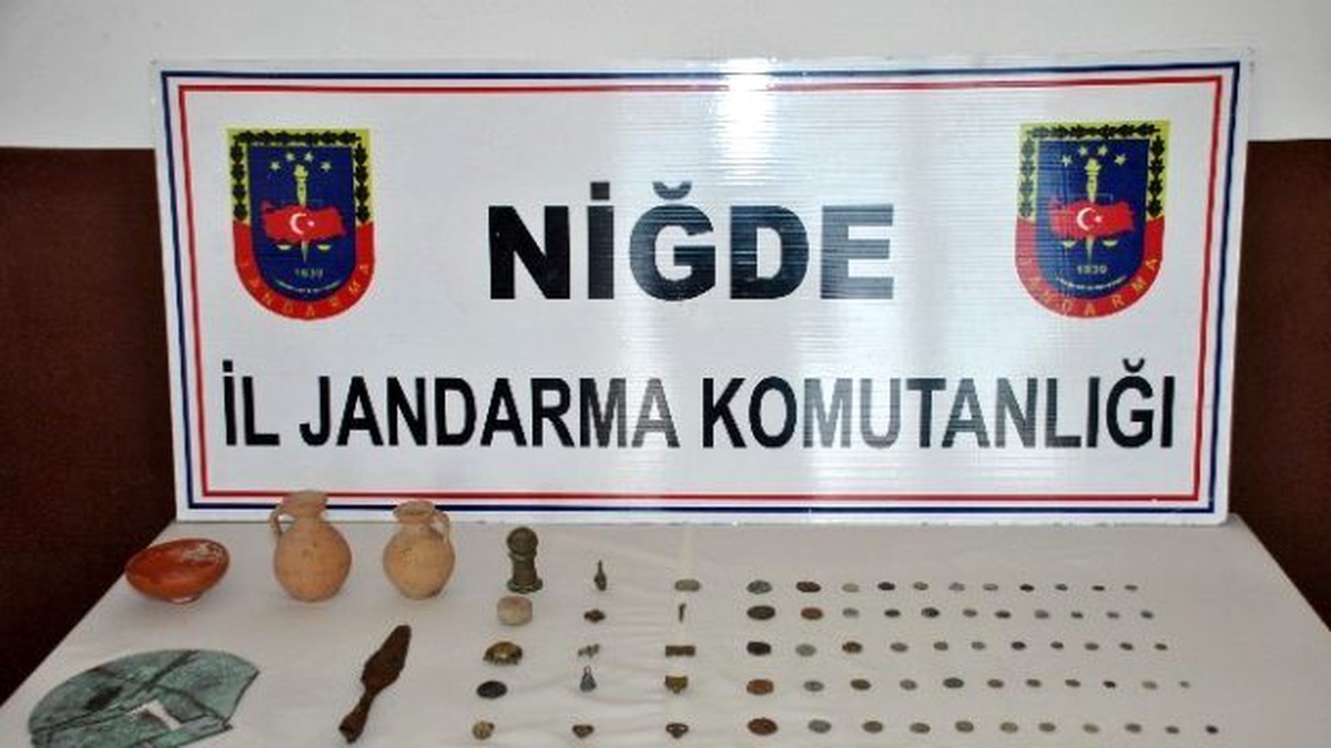 Jandarma\'dan Tarihi Eser Kaçakçılarına Darbe