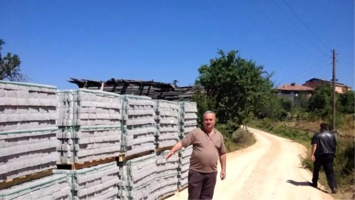 Küre'de Kilit Parke Çalışmaları Devam Ediyor