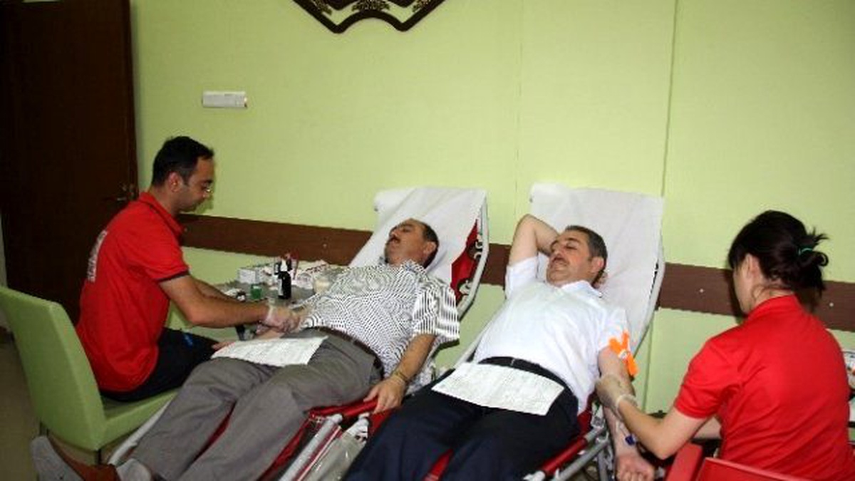 Orman Bölge Müdürlüğü Personelinden Kan Bağışı Kampanyası