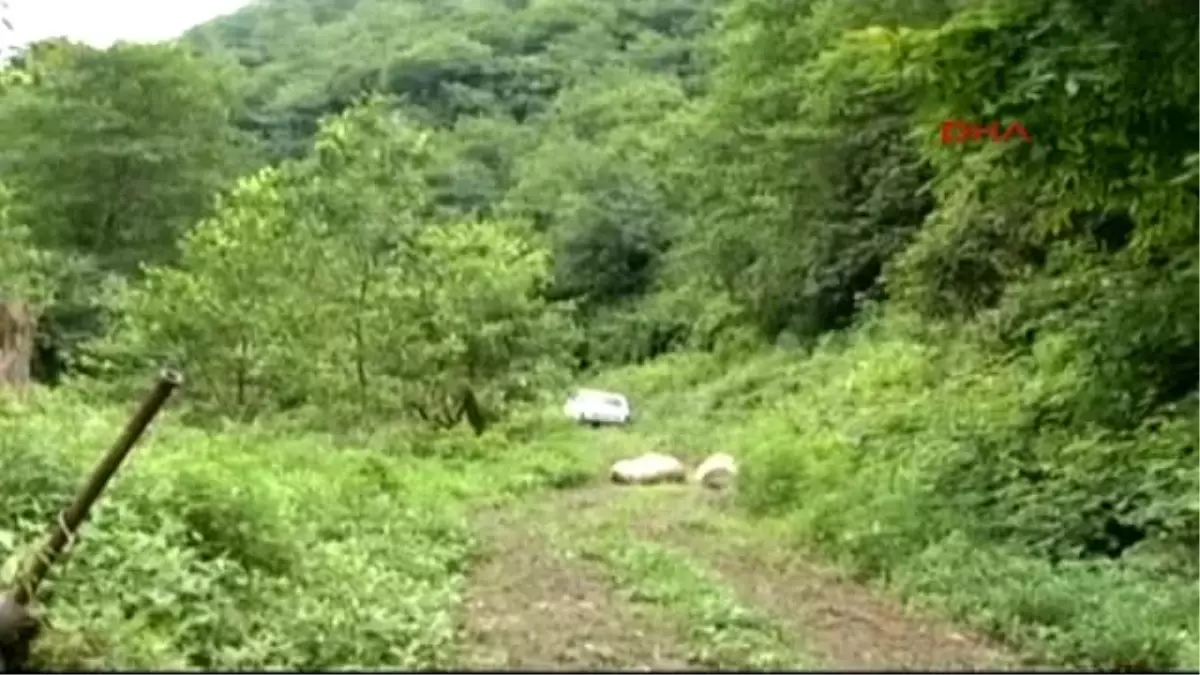 Rize\'de Yolu Olmayan Mahalleye Teleferikle Ulaşıyorlar