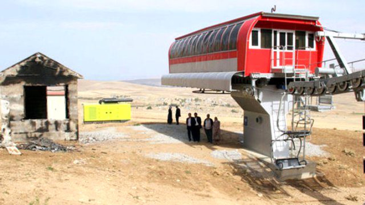 Abalı Kayak Merkezi Kundaklandı