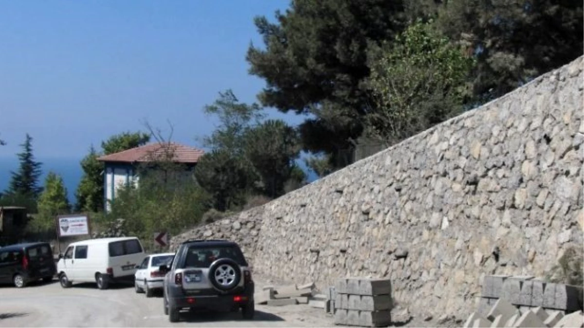 Amasra Kaleşah Yol Çalışmasında Sona Gelindi