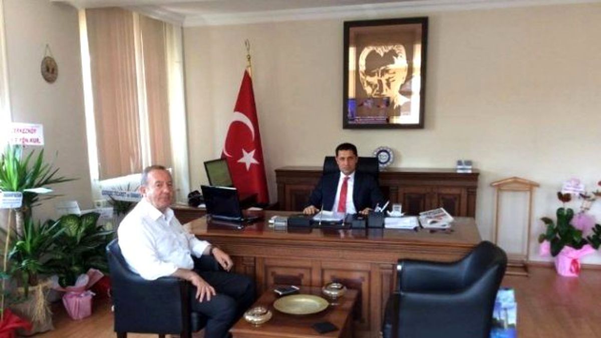 Başkan Şahiner Kaymakam Masatlı\'yı Ziyaret Etti