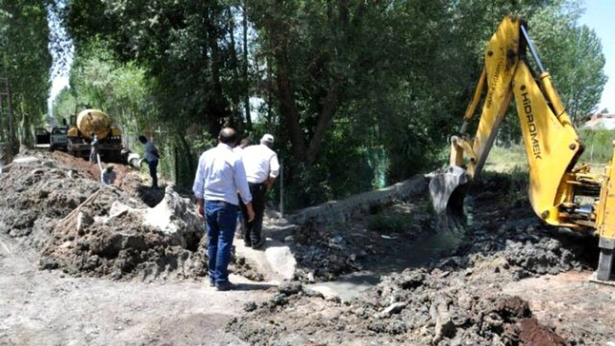 Bulanık\'ta Altyapı Çalışması