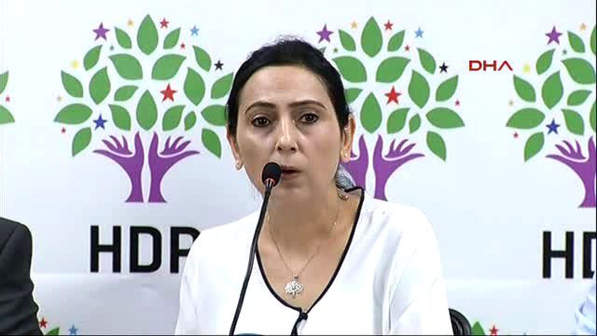 Hdp Eş Genel Başkanı Figen Yüksekdağ, Parti Genel Merkezinde Avrupa Alevi Birlikleri Konfederasyonu...