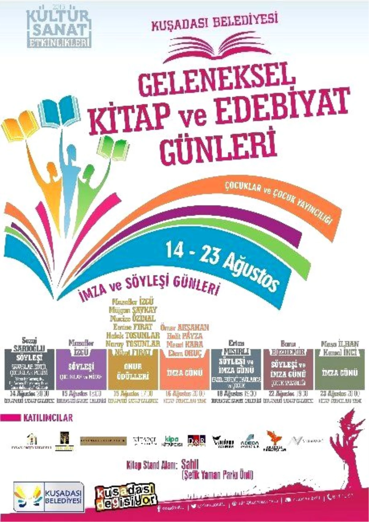 Kuşadası\'nda Kitap ve Edebiyat Günleri Başlıyor