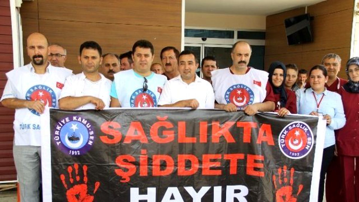 Sendika ve Sağlıkçılardan Şiddete Kınama