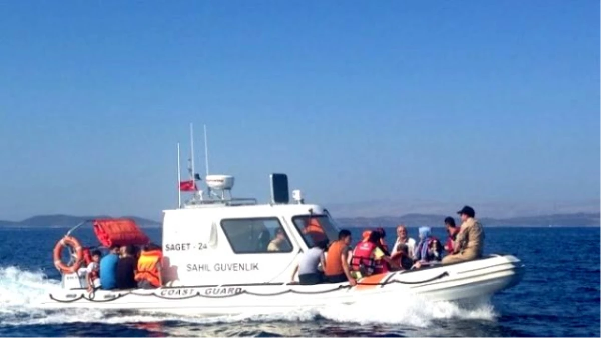 Türk Sahil Güvenlik Ekipleri Yine Yüzlerce Hayat Kurtardı