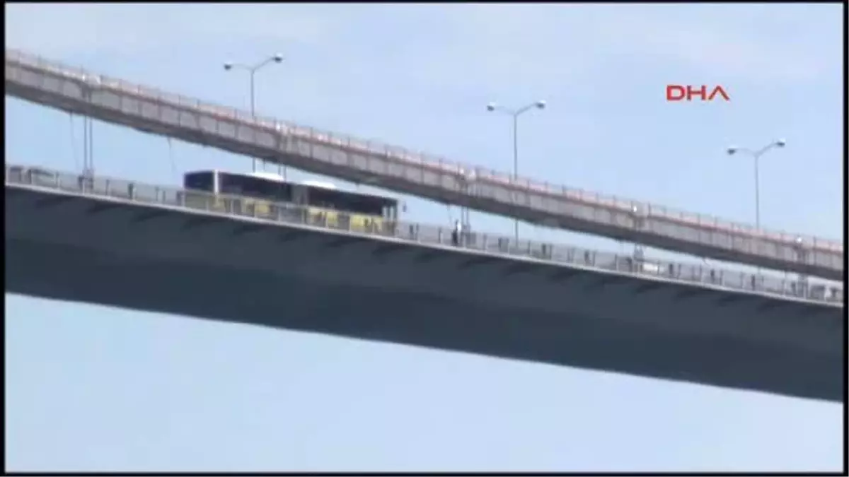 Boğaziçi Köprüsü\'nde 5 Saat Süren İntihar Girişimi