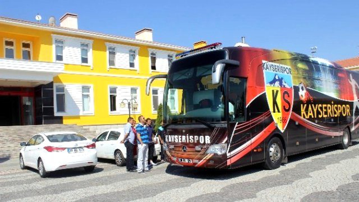 Kayserispor Ankara\'ya Gitti