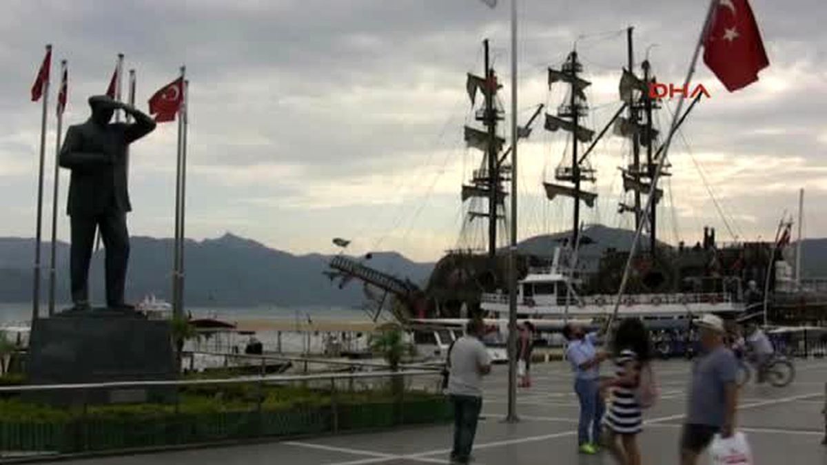 Marmarisli Esnaftan 5 Kişilik Terör Protestosu