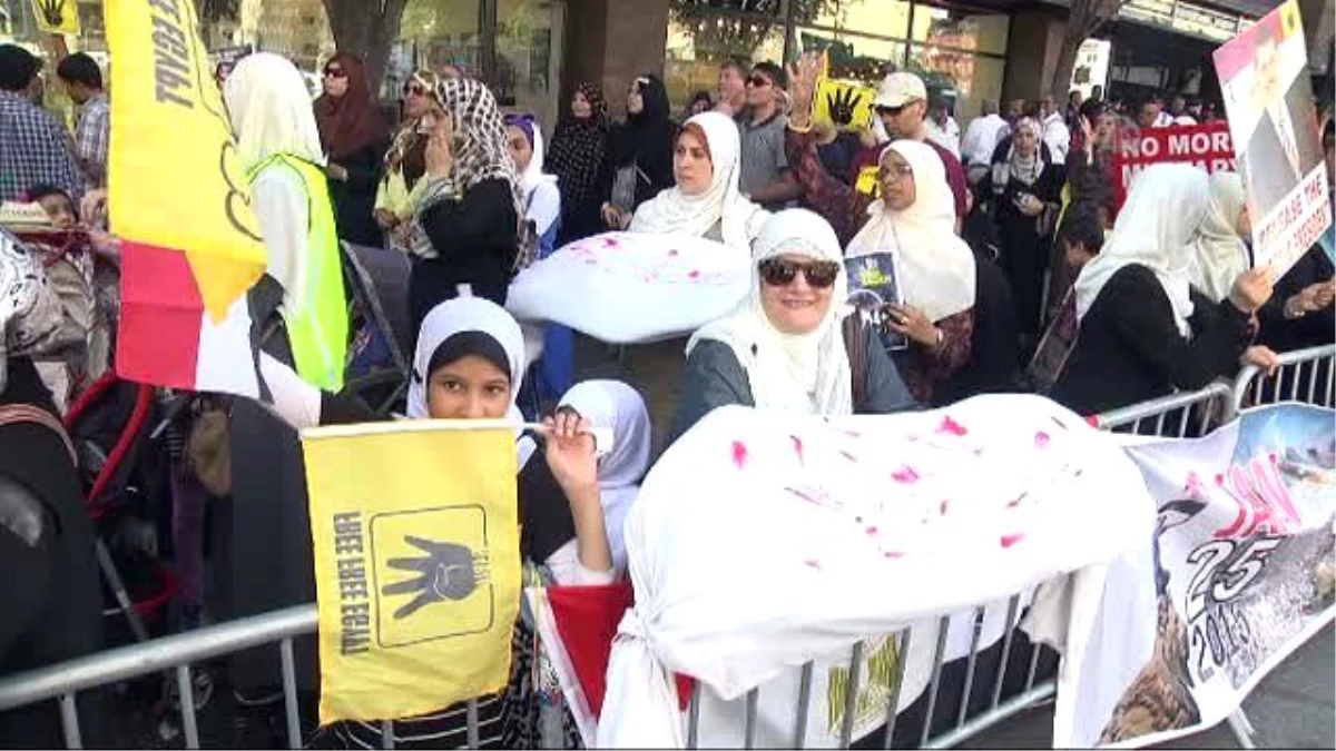 ABD\'de Rabia ve Nahda Katliamları Protesto Edildi