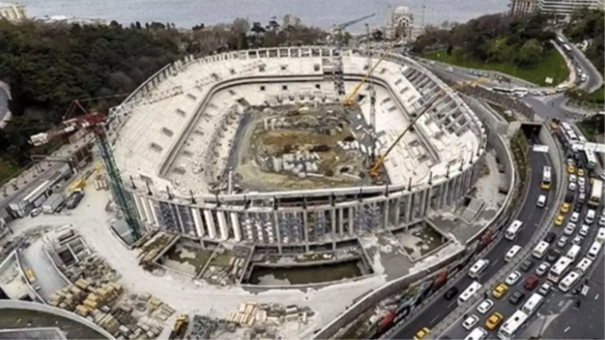 Vodafone Arena\'nın İnşaatı Durduruldu