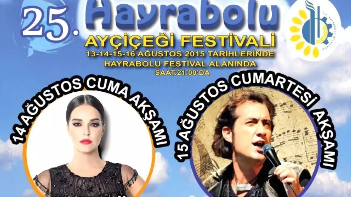 Hayrabolu\'da 25. Ayçiçeği Festivalinde Kıraç Rüzgarı