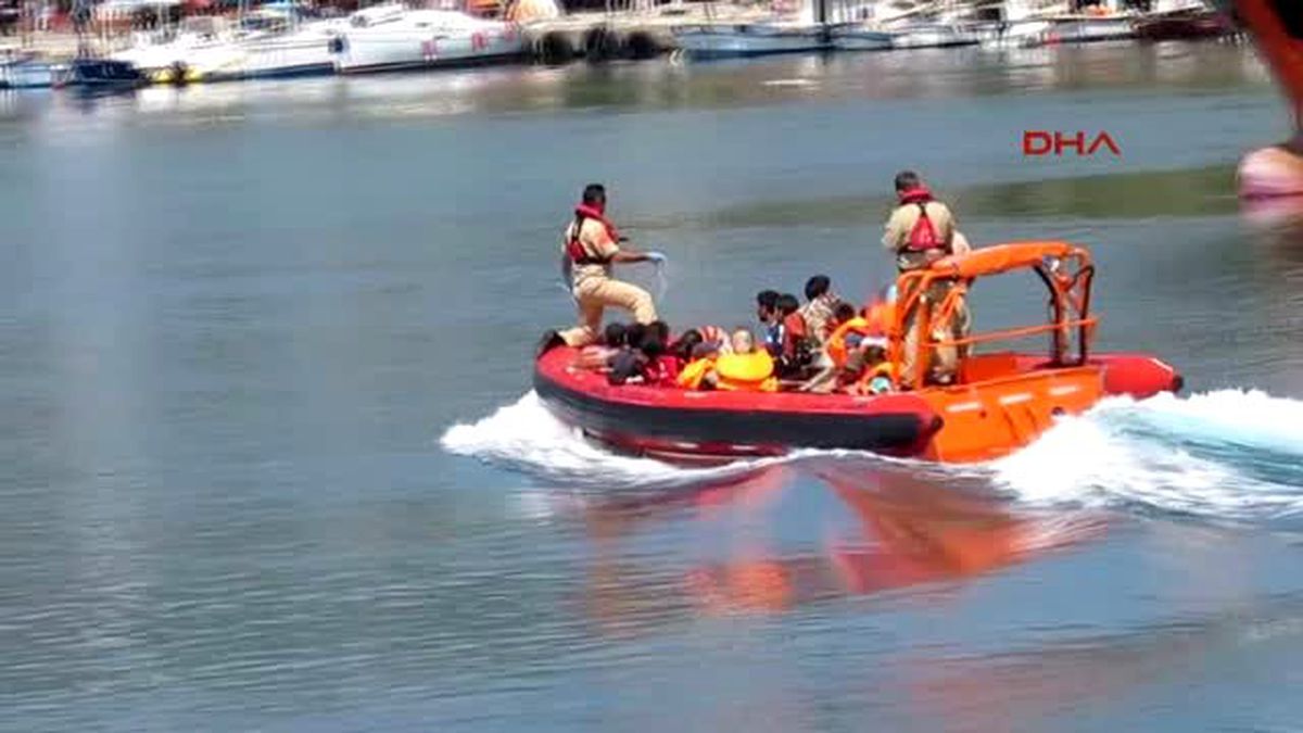 Çanakkale Ayvacık\'ta Denizde ve Karada Toplam 396 Kaçak Yakalandı