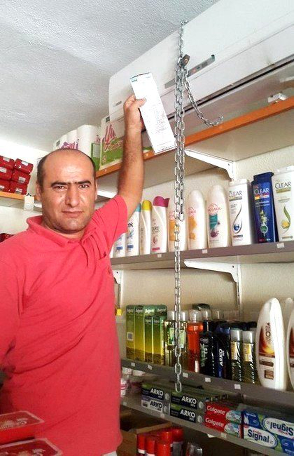 Fatura Yüksek Gelince Klimayı Zincirledi