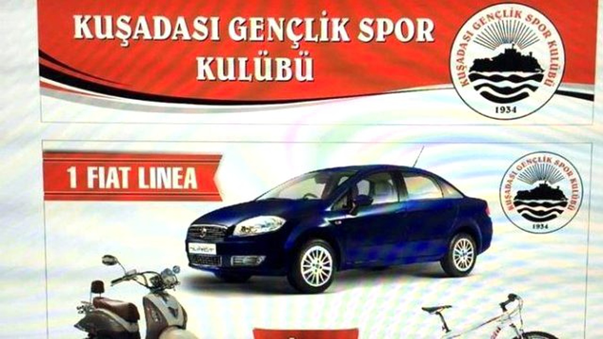 Kuşadası Spor Kulübü Eşya Piyangosu Düzenledi