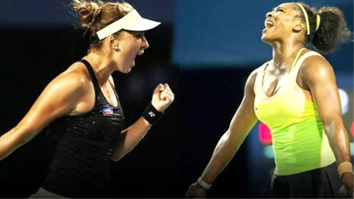 18 Yaşındaki Bencic, Serena\'yı Yendi