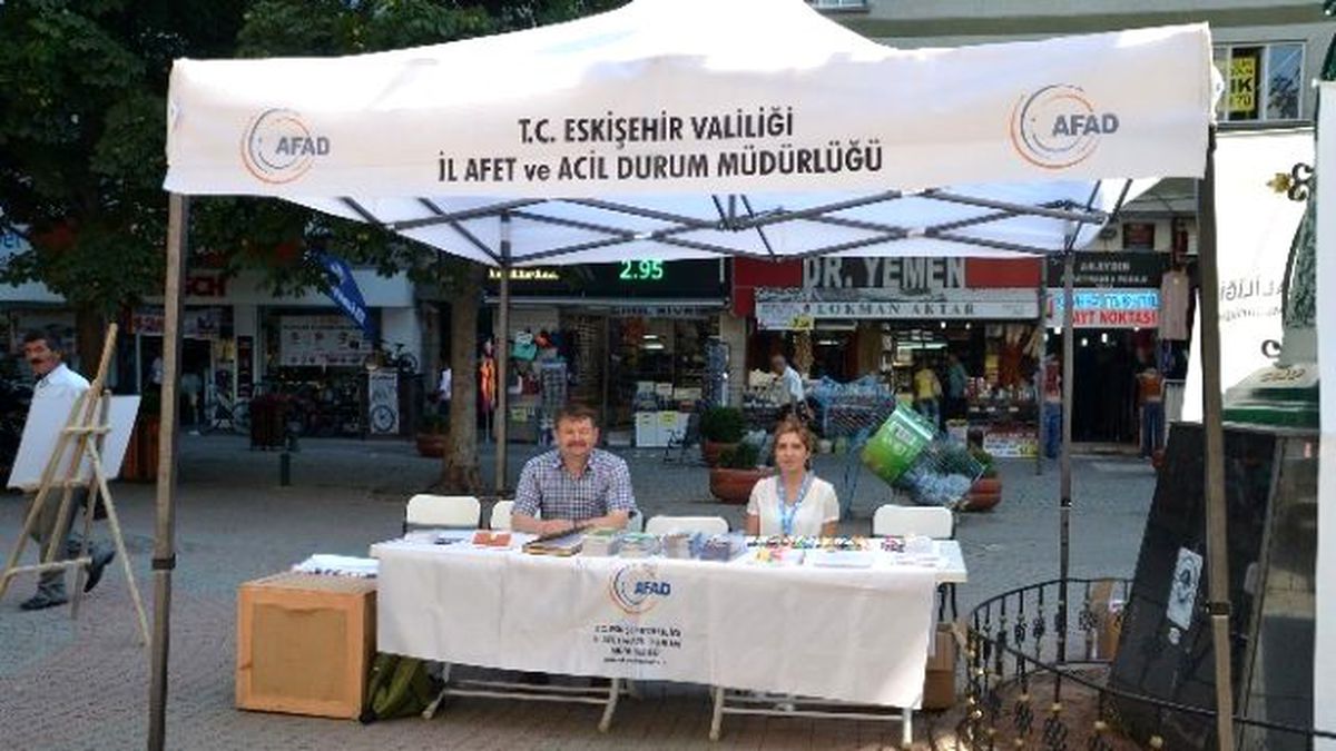 Afad\'dan Farkındalık Çadırı