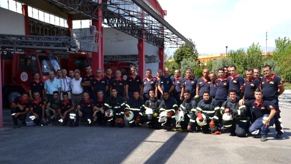 Aydın Büyükşehir İtfaiyesi Personellerini Eğitiyor