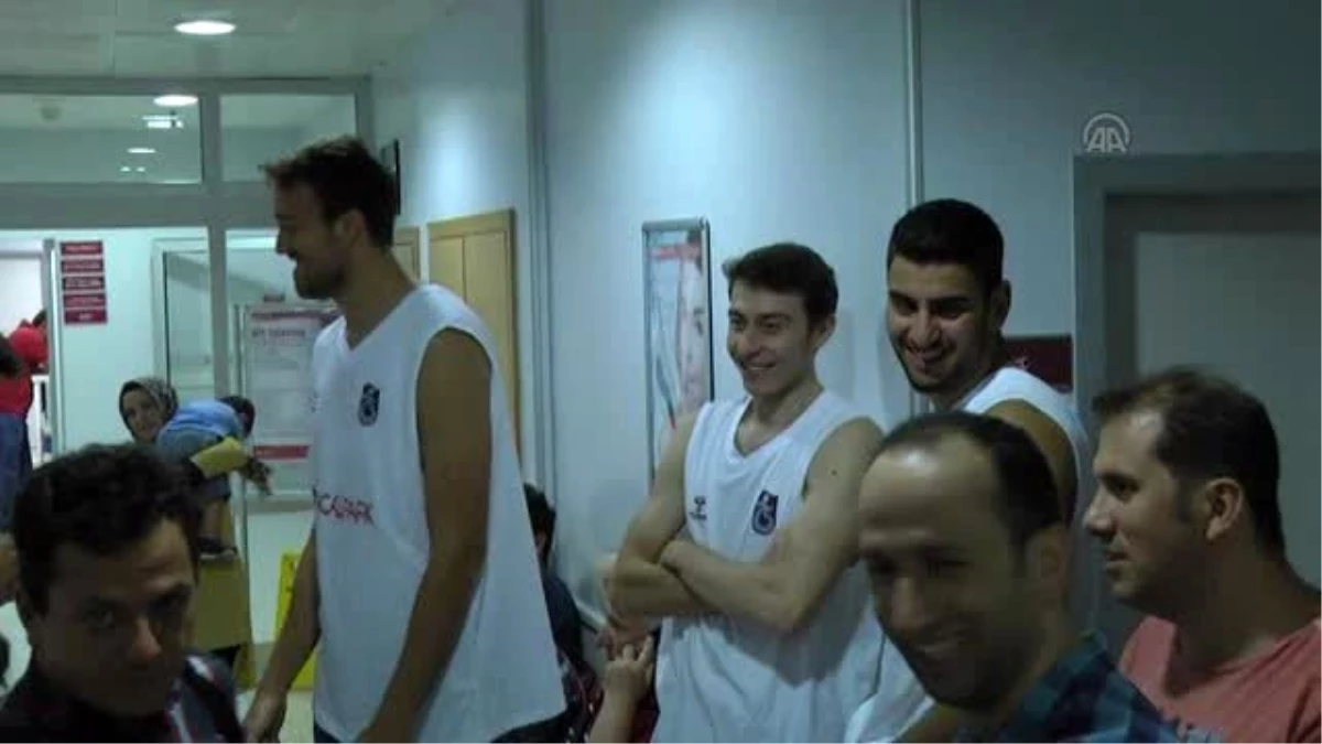 Basketbol - Trabzonspor Medical Park Oyuncuları Sağlık Kontrolünden Geçti