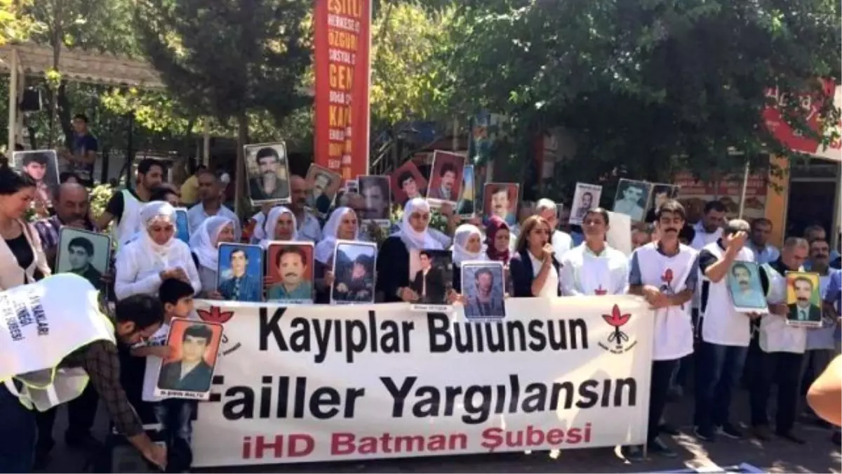Batmanda Kayıp Yakınları 340. Kez Bir Araya Geldi