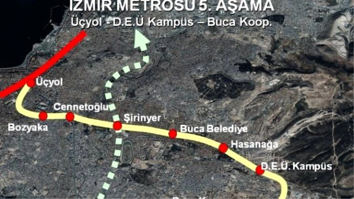 Buca Metrosu İçin İlk İhale Yapıldı