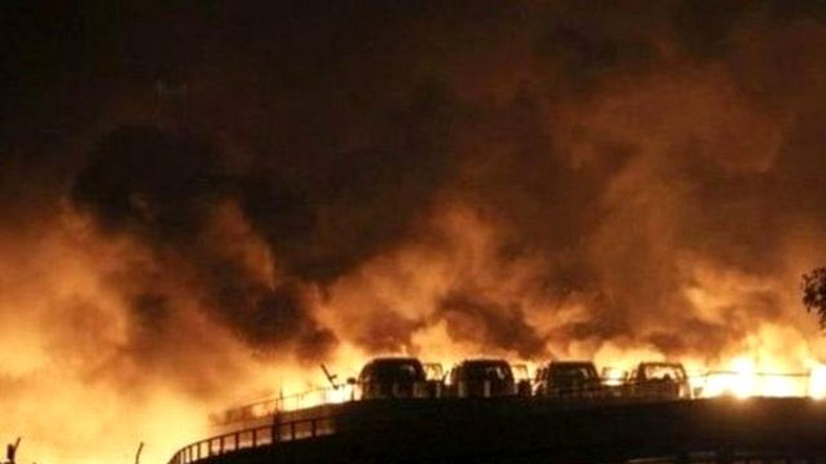 Çin Hükümeti Patlamanın Bazı Fotoğraflarını İnternetten Kaldırttı