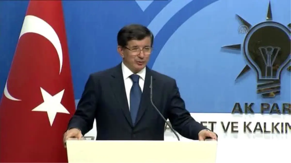 Davutoğlu: "Gerekmesi Halinde Tabi Ki Görevi İade Edeceğim"