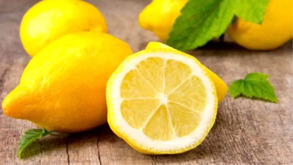 Limonun Faydaları Saymakla Bitmez