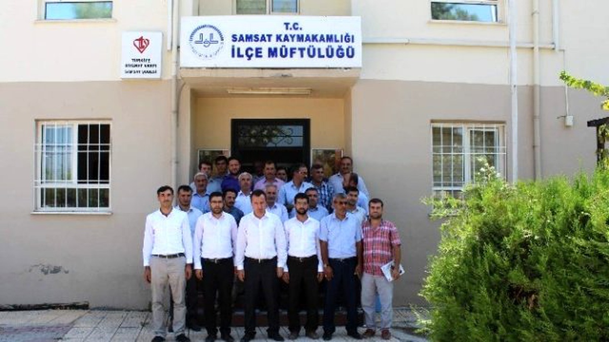 Samsat Kaymakamı Din Görevlileri ile Buluştu
