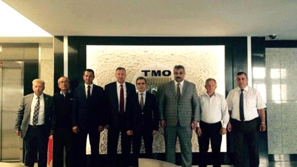 TMO Yetkilileri Çeltik Hasadına Davet Edildi
