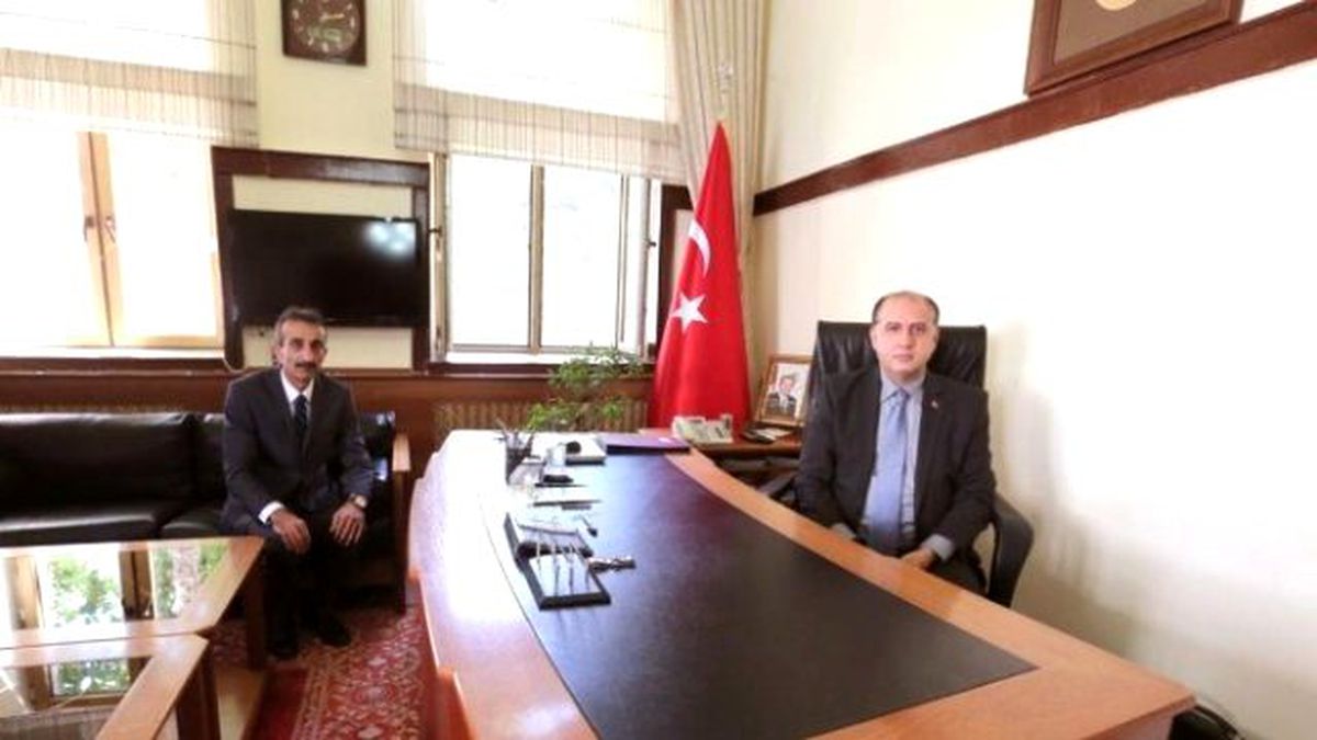 Yeni Müdür Kodek\'ten Vali Çomaktekin\'e Ziyaret