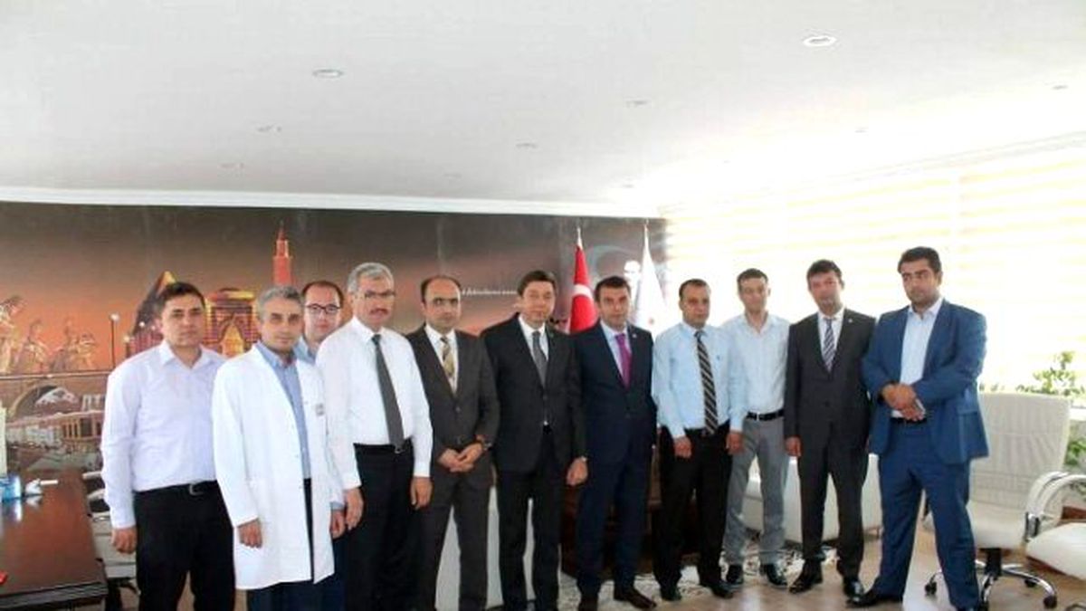 AK Parti Kırşehir Milletvekili Salih Çetinkaya Kamu Hastanelerinden Brifing Aldı