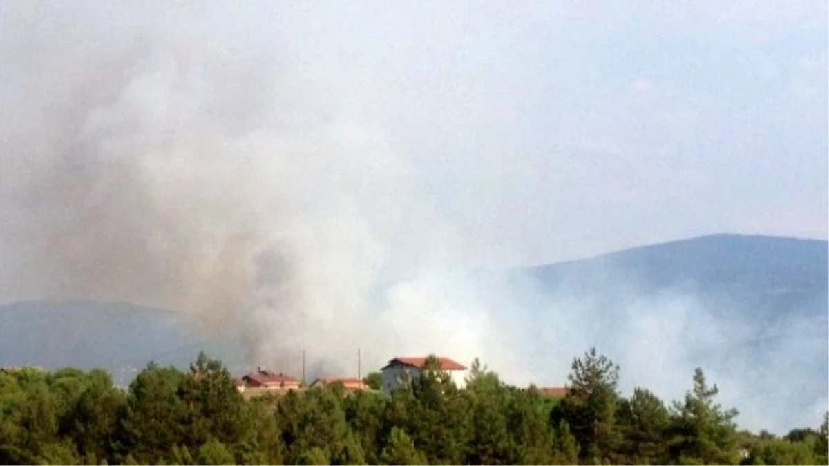 Araç\'ta Çıkan Yangında 1 Samanlık ve 2 Ahır Küle Döndü