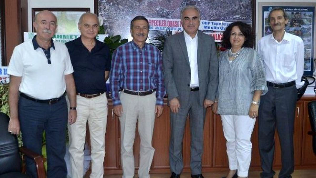 Başkan Ataç\'tan Genel Sekreter Çakmak\'a Ziyaret